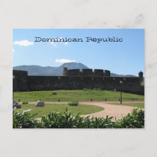 Dominican Republic fort Postcard