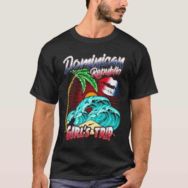 Dominican Republic Girls Trip Weekend Group Matchi T-Shirt (Front)