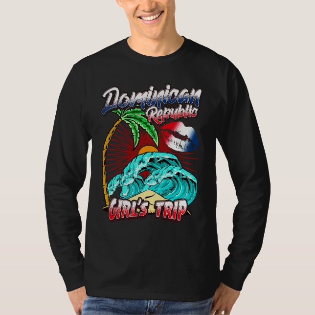 Dominican Republic Girls Trip Weekend Group Matchi T-Shirt (Front)