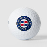Dominican Republic Golf Balls at Zazzle