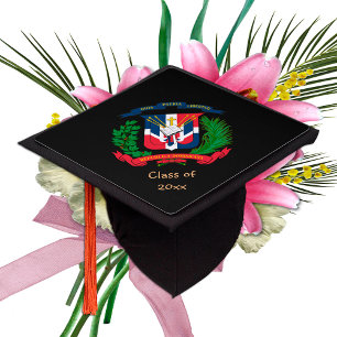 Dominican Republic Graduate & students /University Graduation Cap Topper
