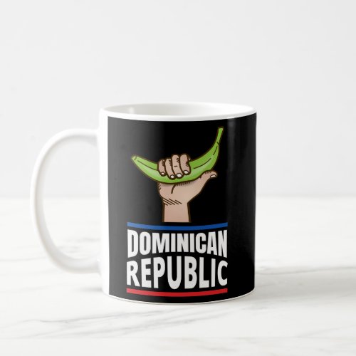 Dominican Republic Jersey Baseball Bandera Dominic Coffee Mug