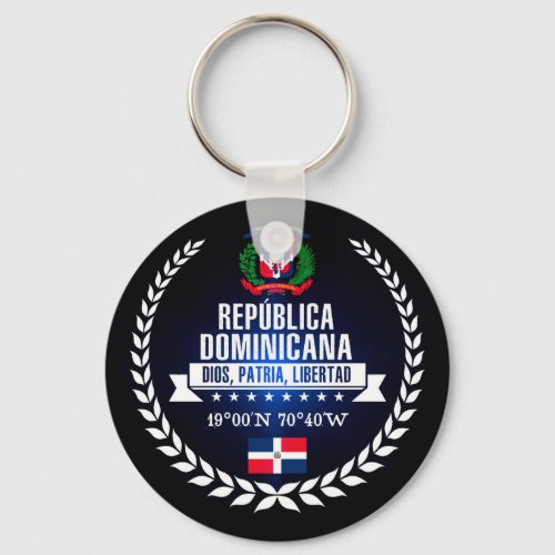 Dominican Republic Keychain