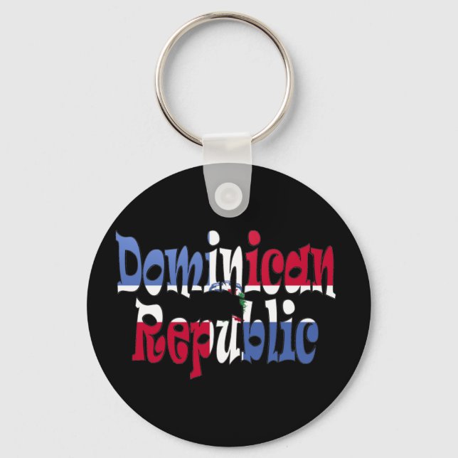 Dominican Republic Keychain (Front)