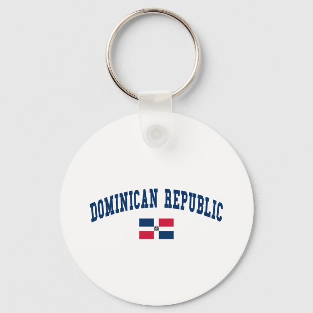 DOMINICAN REPUBLIC KEYCHAIN (Front)