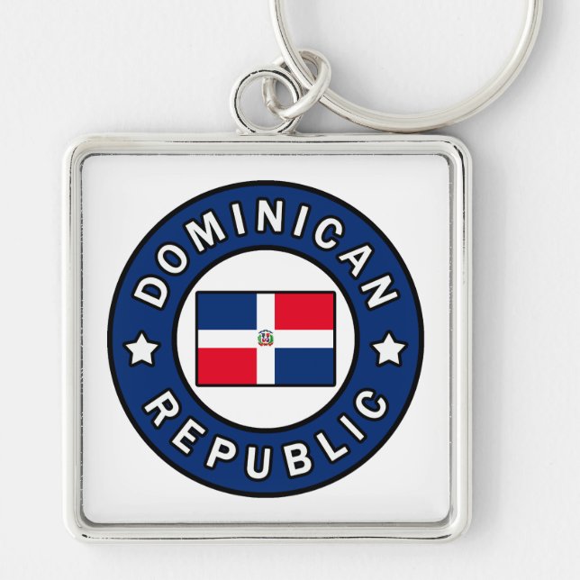 Dominican Republic Keychain (Front)