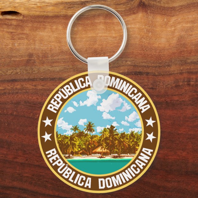 Dominican Republic                                 Keychain (Front)