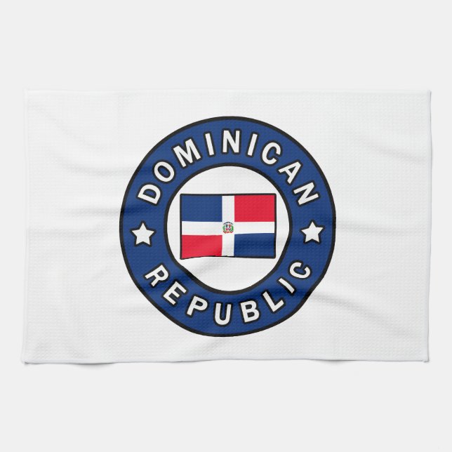 Dominican Republic Kitchen Towel (Horizontal)
