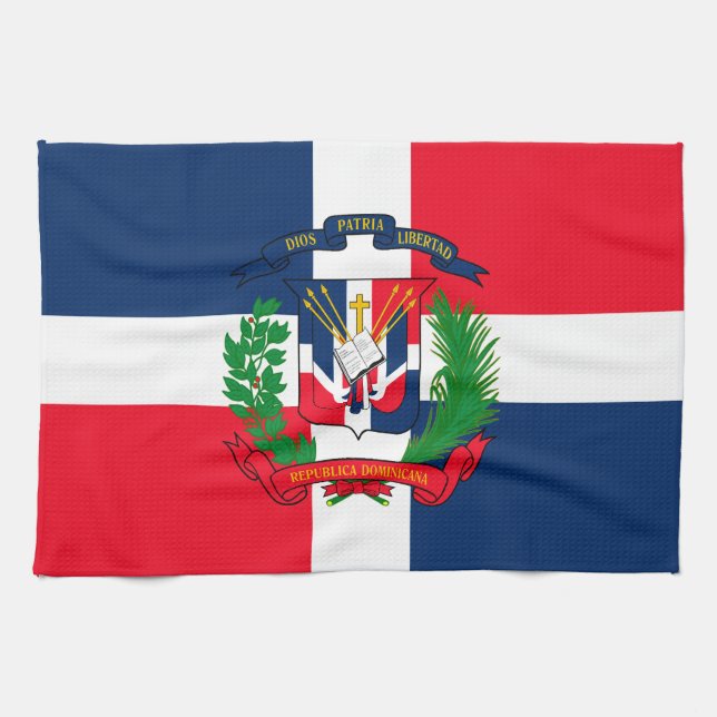 Dominican Republic Kitchen Towel (Horizontal)