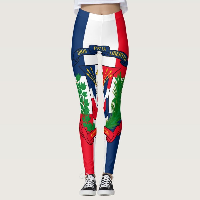 Dominican Republic Leggings (Front)
