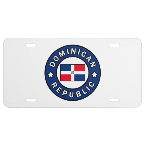 Dominican Republic License Plate