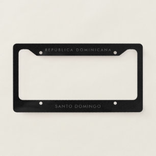 Dominican Republic License Plate Frame