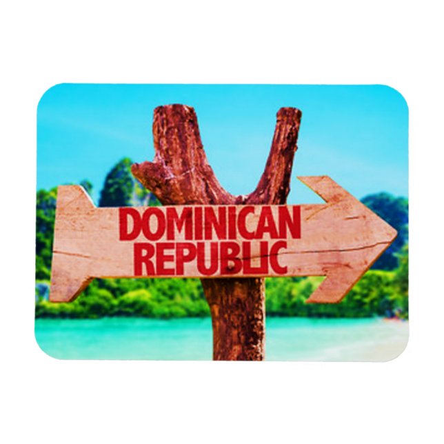 Dominican Republic Magnet (Horizontal)