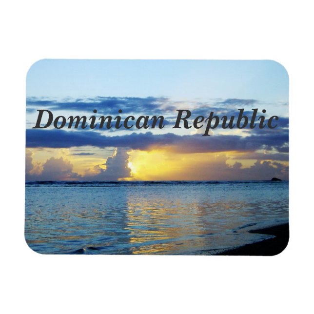 Dominican Republic Magnet (Horizontal)