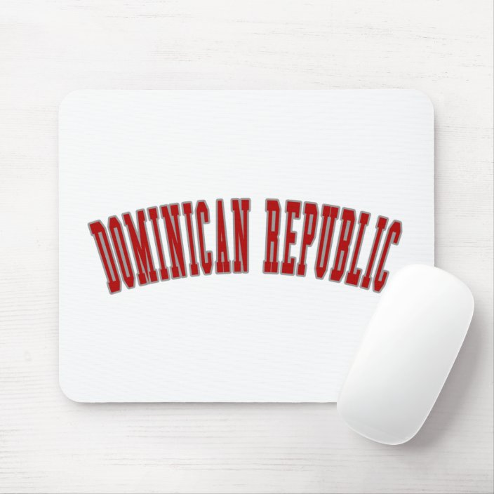 Dominican Republic Mouse Pad