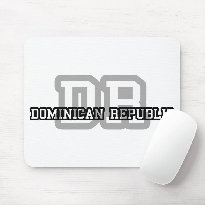 Dominican Republic Mouse Pad
