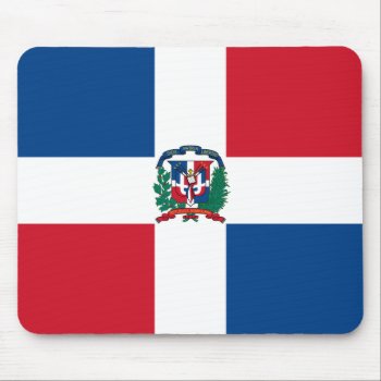 Dominican Republic Mouse Pad by flagart at Zazzle