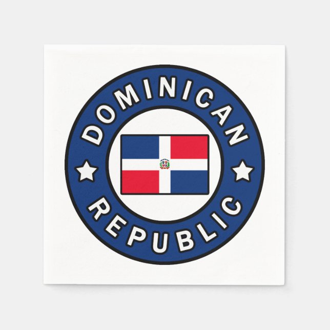 Dominican Republic Napkins (Front)