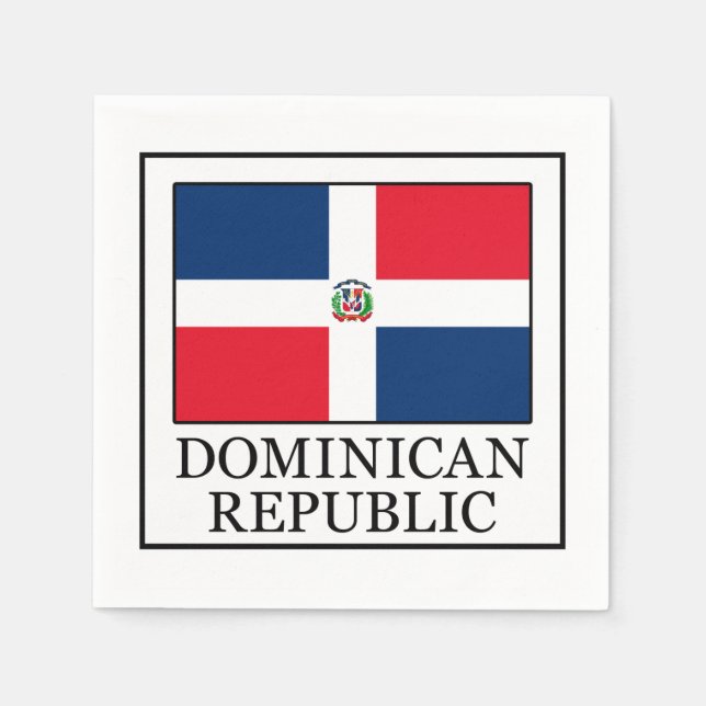 Dominican Republic Napkins (Front)