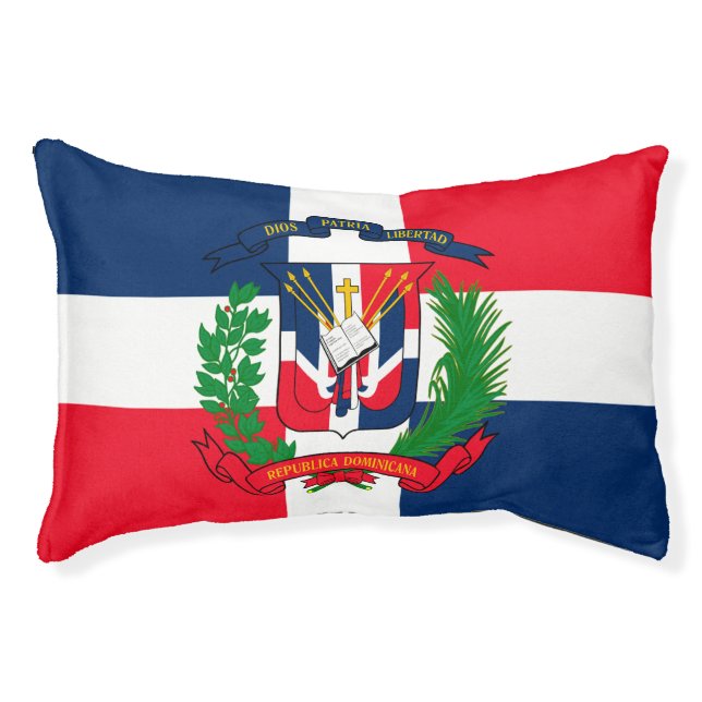 Dominican Republic Pet Bed (Front)