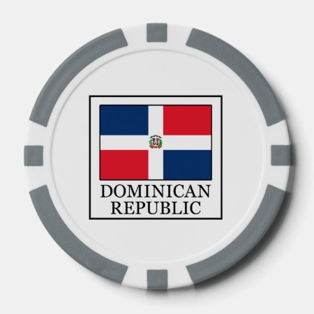 Dominican Republic Poker Chips