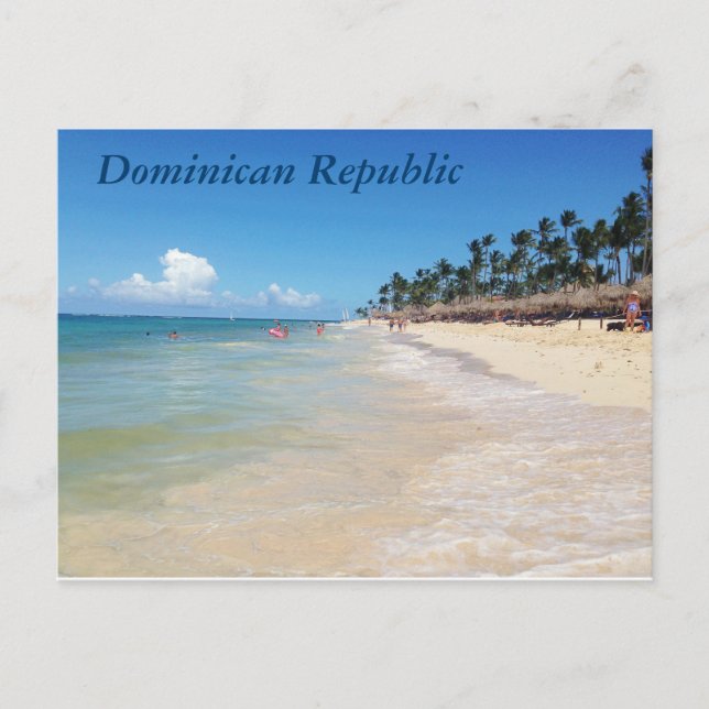 Dominican Republic postcard (Front)