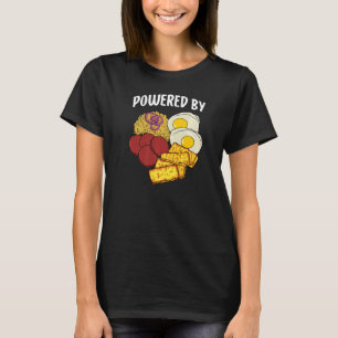Dominican Republic Powered By Mangú Salami & Queso T-Shirt