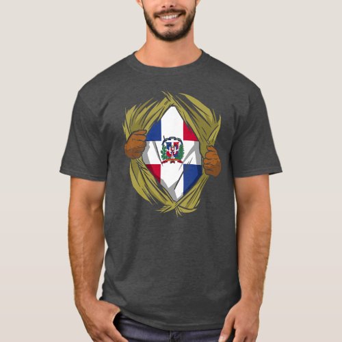 Dominican Republic Root Heritage  T_Shirt