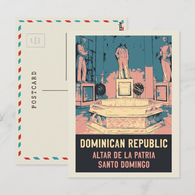 Dominican Republic Santo Domingo Altar la Patria P Postcard (Front/Back)