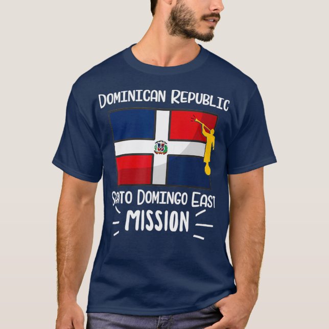 Dominican Republic Santo Domingo East Mormon LDS T-Shirt (Front)