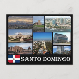 Dominican Republic - Santo Domingo - Mosaic - Postcard