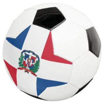 Dominican Republic Soccer Ball by flagart at Zazzle