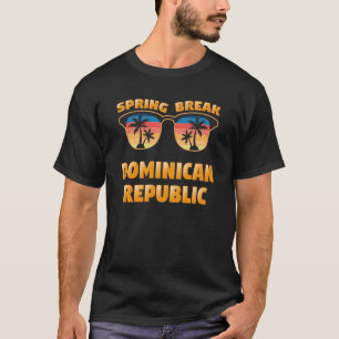 Dominican Republic Spring Break Vintage Cool Sungl T-Shirt