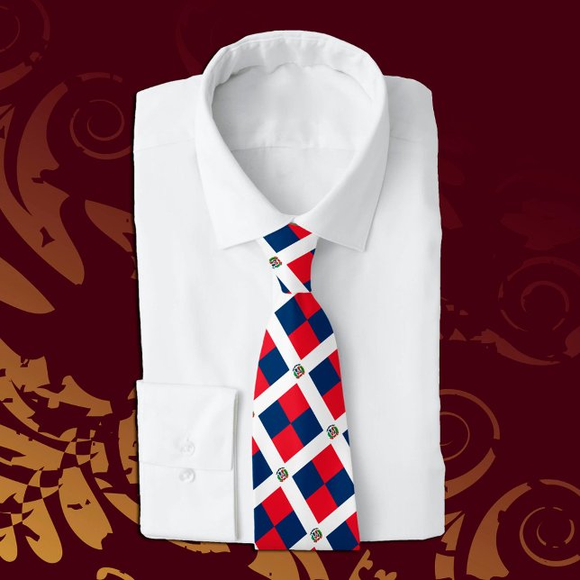 Dominican Republic Ties, fashion, Flag, business Neck Tie (Creator Uploaded)