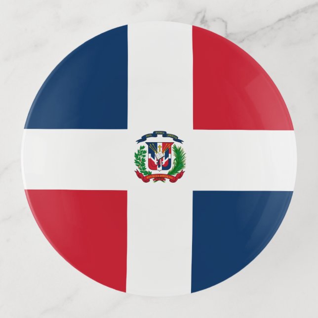Dominican Republic Trinket Tray (Front)