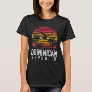 Dominican Republic Vintage Retro Island Men Women T-Shirt