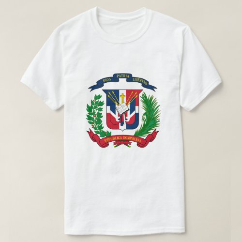 Dominican Republics Coat of Arms T_shirt