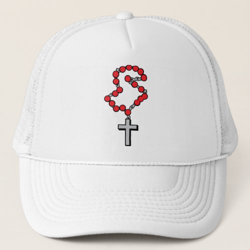 Dominican Rosary Trucker Hat