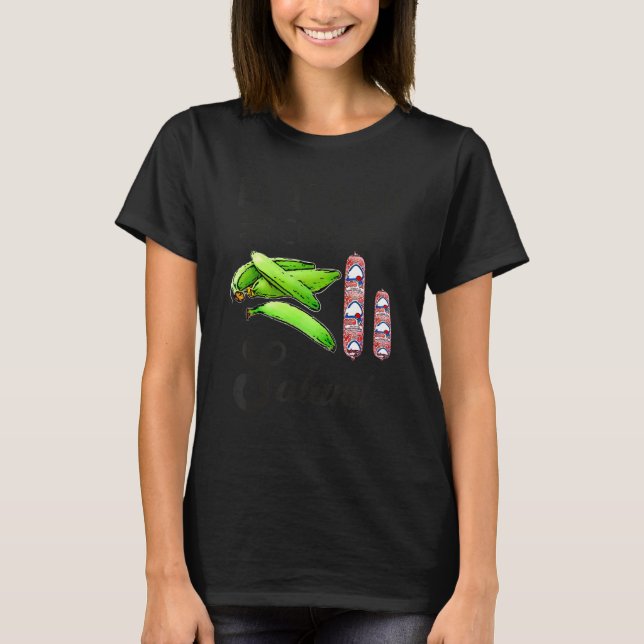 Dominicana Flag RD Dominican Republic Food Mangu P T-Shirt (Front)
