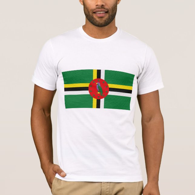 Dominica's Flag T-Shirt (Front)