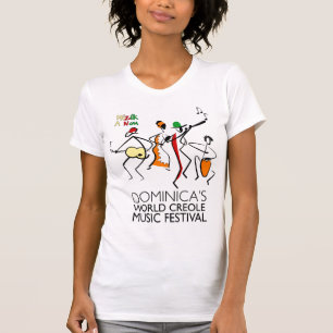 Dominica's World Creole Music Festival t-shirt