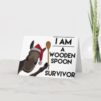 Dominick Spoon Holiday Card by Dominick_The_Donkey at Zazzle