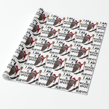 Dominick Spoon Wrapping Paper by Dominick_The_Donkey at Zazzle