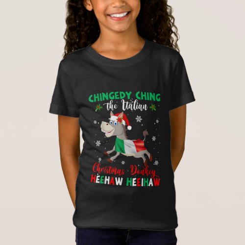 Dominick The Christmas Donkey_Italian Donkey T_Shirt