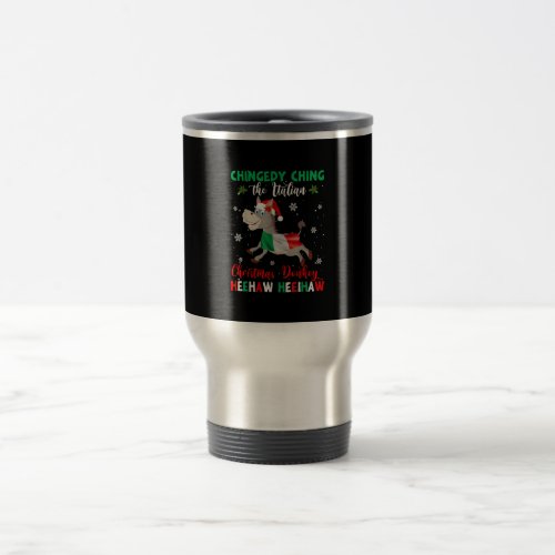 Dominick The Christmas Donkey_Italian Donkey Travel Mug