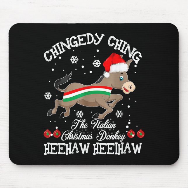 Dominick The Christmas Italian Chris  Mouse Pad (Front)