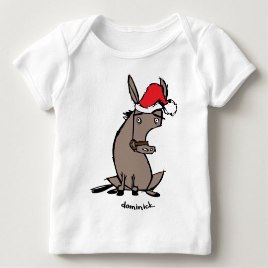 Dominick the Donkey Baby T-Shirt