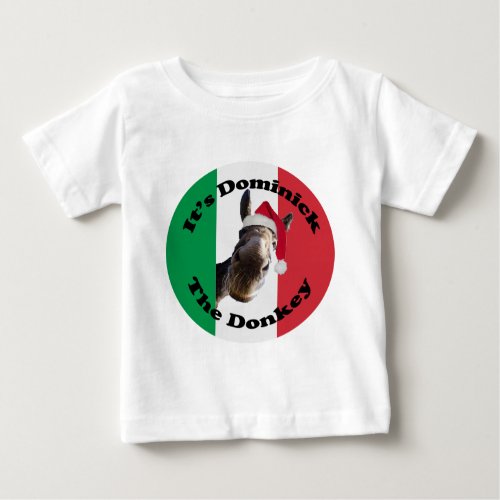 dominick the donkey baby T_Shirt