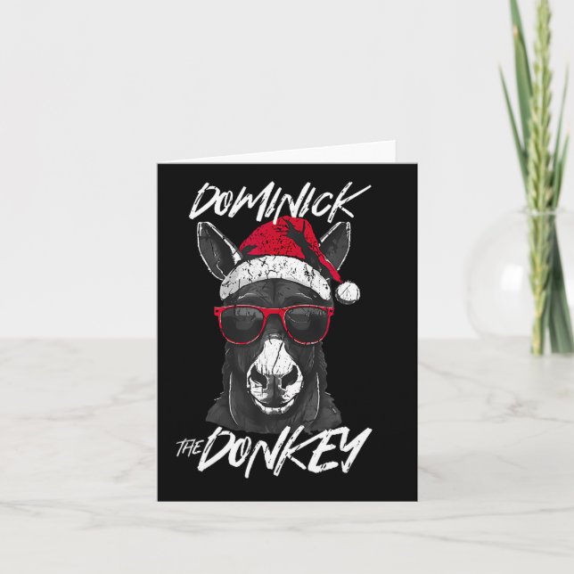 Dominick The Donkey  Card (Front)