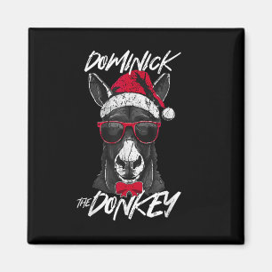 Dominick The Donkey Christmas Funny  Magnet